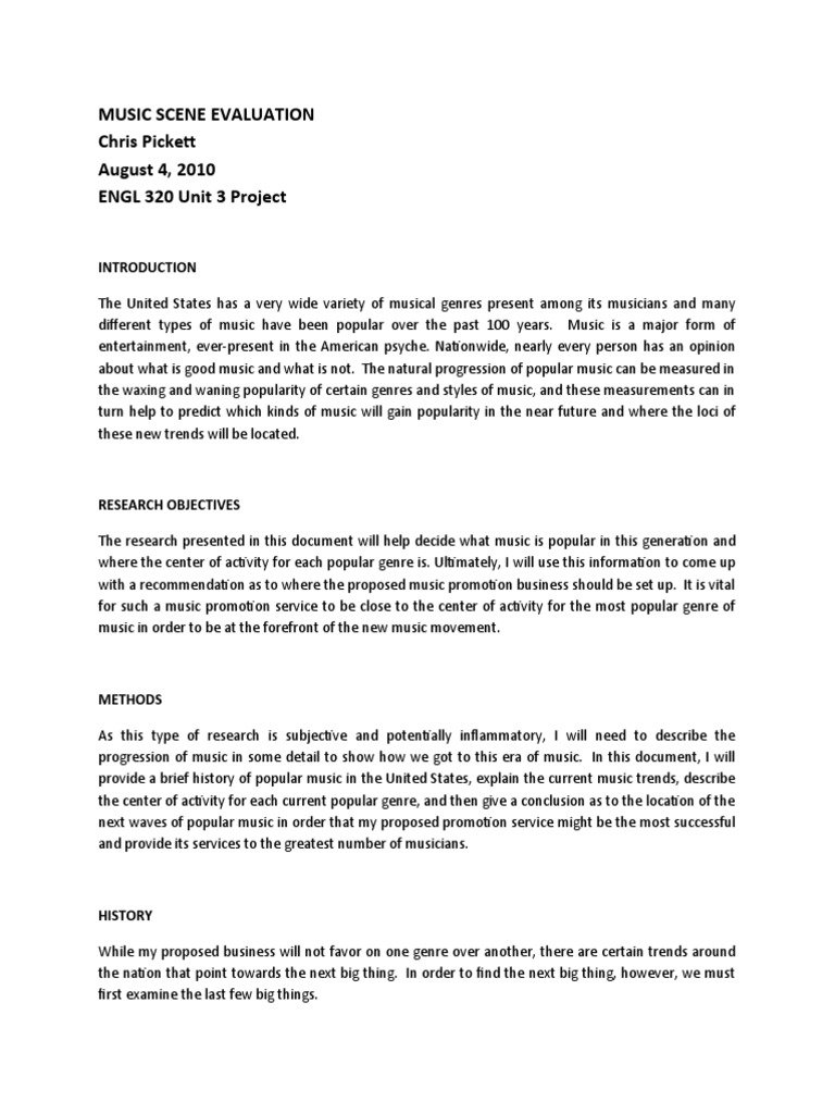 US Music Scene Trends and Analysis | PDF | Rock Music | Hip Hop Music