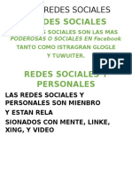 Tipos de Redes Sociales