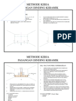 Metode Pasangan Diding Keramik