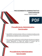 Sesión 11 El Procedimiento Admnistrativo Sancionador