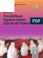 Buku Guru - Pendidikan Agama Islam Dan BP SMA-MA Kelas X (Proses)