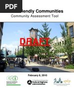 Walk Friendly Communities Assessment Tool DRAFT