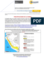 SENAMHI - Aviso 99_Precipitaciones en La Sierra