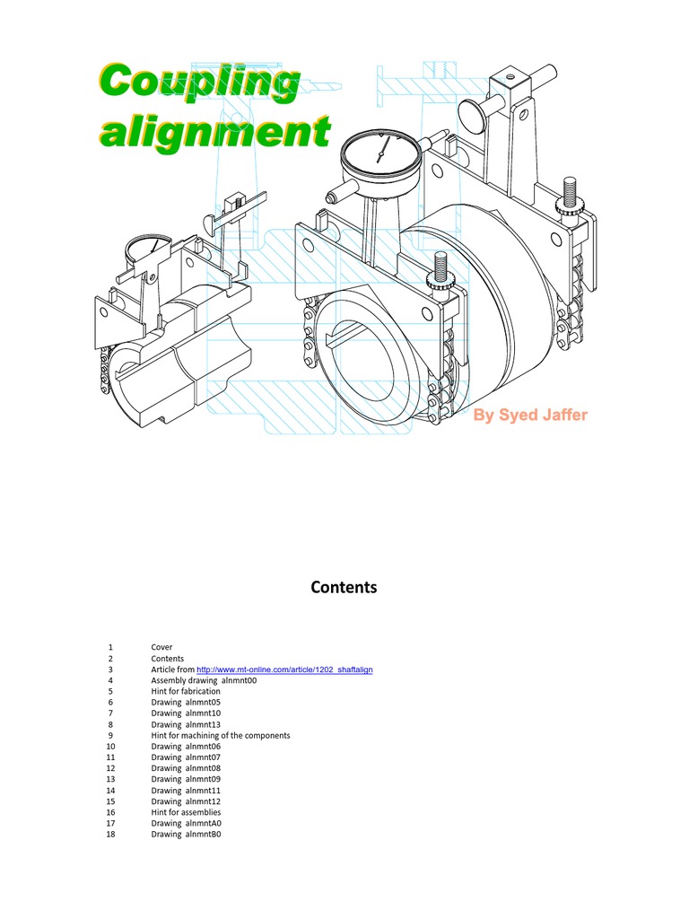 11707946 Coupling Alignment Kit by Syed Jaffer Bearing (Mechanical