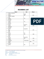 Rooming List (Repaired)