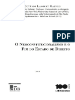 Jorge Ocátcio Lavocat Galvão - O Neoconstitucionalismo e o Fim do Estado de Direito.pdf