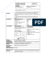 FICHAS TÉCNICAS de Yogurt de Platano