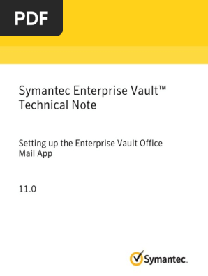 Outlook Vault Restore