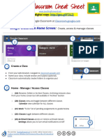 Google Classroom Cheat Sheet