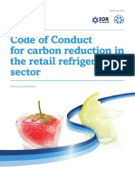 Technical Specification 22nd June 2011 - Code of Conduct For Carbon Reduction in The Retail Refrigeration Sector