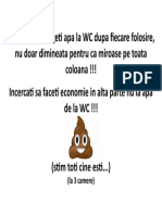 Va rugam sa trageti apa la WC dupa fiecare folosire.doc