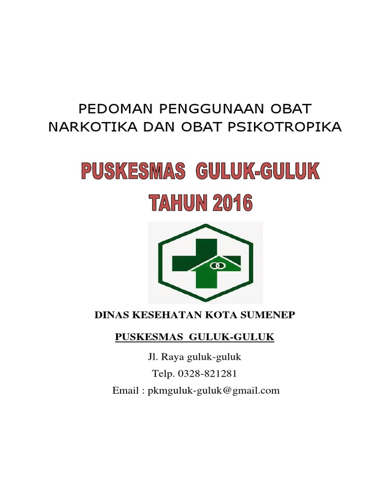 Pedoman Penggunaan Narkotika Psikotropika OK