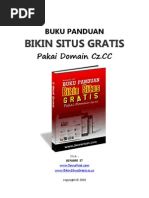 Download Panduan Bikin Situs Gratis Pakai Domain Cz cc by Asnawi ST SN35475803 doc pdf