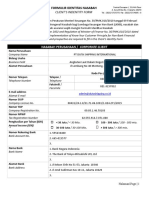 Nasabah Perusahaan / Corporate Client: Client'S Indentity Form