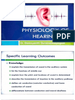 Physiology of Hearing