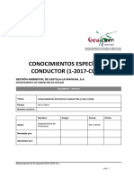 Conocimientos Específicos Conductor (1-2017-Cond)