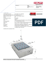 Hilti Crane Support Frame Base