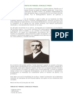 Biografia de Manuel Gonzalez Prada