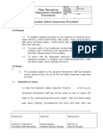 MFC Post Operation Inspection Procedure