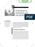 Introduction To Networking and The OSI Model: in This Chapter