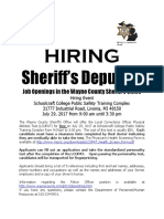 Wayne County Sheriff's Recruiting