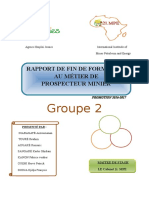 Rapport de Fin de Formation