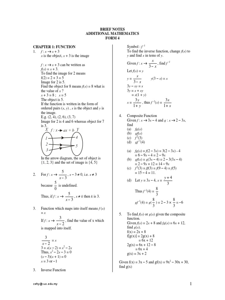 Form 4 Add Maths Note PDF | PDF | Logarithm | Mode (Statistics)