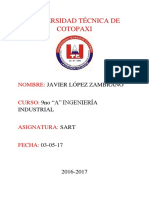 Historia de Un Sistema de Gestion de Seguridad y Salud Ocupacional. Javier Lopez