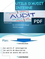 Les Outils de L Audit Interne