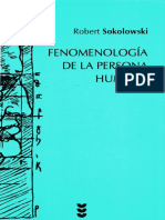 Sokolowski Robert - Fenomenologia De La Persona Humana.pdf