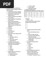 Soal Biologi Try Out 2