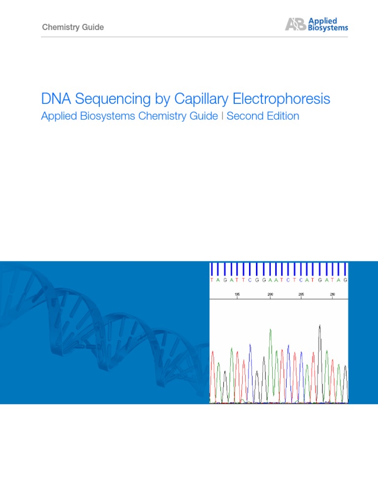 DNA Sequencing by Capillary Electrophoresis Chemistry Guide | PDF | Dna ...