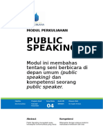 Modul Public Speaking (TM4)