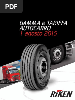 Listino Riken Autocarro 2015