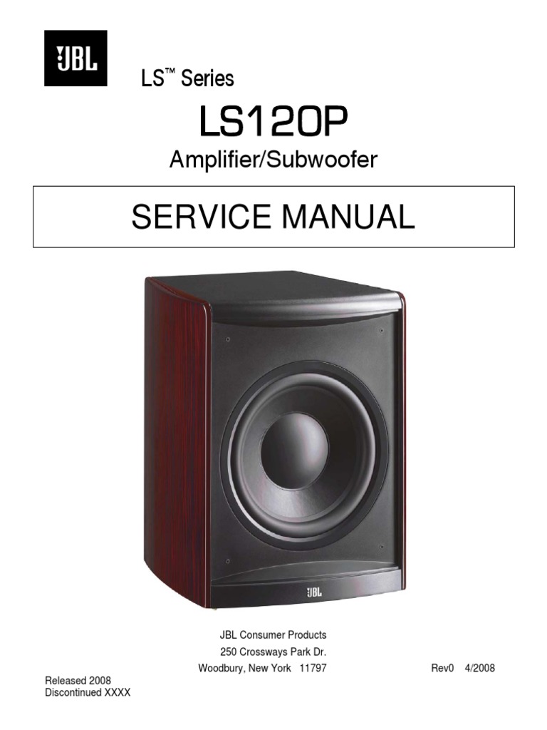 amerikansk dollar Baby Lav vej Service Manual: LS Series | PDF | Loudspeaker | Amplifier