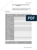 RÚBRICA PARA EVALUAR PRODUCCIÓN DE UN TEXTO NARRATIVO