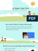 Menabung Sejak Usia Dini