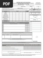 Reporte en Blanco Tercero de Primaria