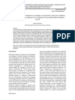 Communication Systems in Capoeira: Tradition and Non-Verbal Communication As Means of Communication Between Genera-Tions