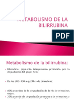 metabolismo de la bilirrubina