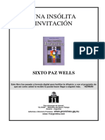 Paz Wells Sixto - Una Insolita Invitacion