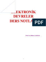 Elektronik Devreler Ders Notları 2016 PDF