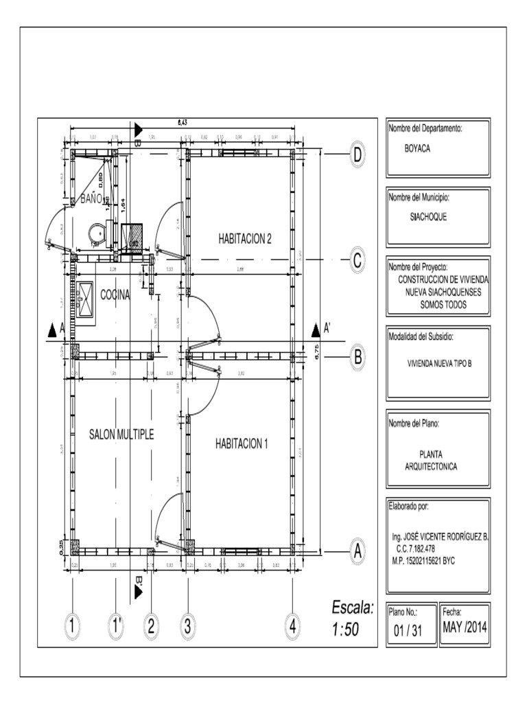 Diseño de Vivienda Nueva Tipo B | PDF | Naturaleza