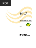 TOAD Getting Started Guide