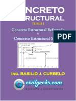 Libro de Concreto Estructural Reforzado y Simple TOMO I [Ing. Basilio J. Curbelo] CivilGeeks.pdf