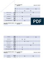 Horarios Sexto