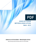 Anais Forum Metodologias Ativas 2015