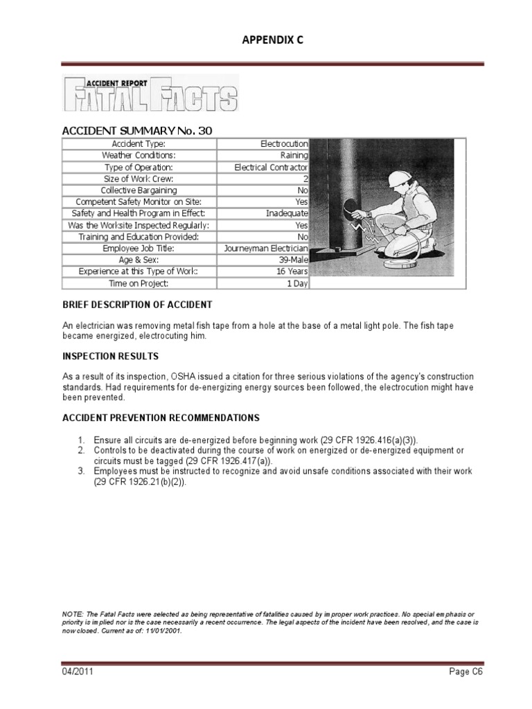 Appendix C - Fatal Fact 30 | PDF