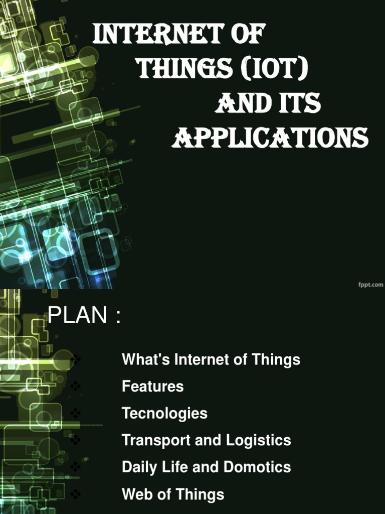 Understanding IoT and Its Applications | PDF | Internet Of Things ...