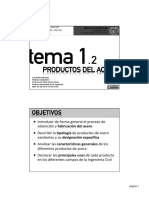 Tema 1-2 - Productos Del Acero PDF